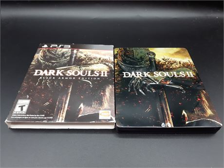 DARK SOULS 2 BLACK ARMOR EDITION (WITH STEELBOOK CASE) - PS3