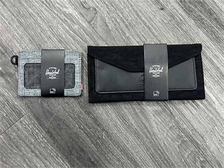 NEW WITH TAGS HERSCHEL WALLETS - $74.99 & $31.99