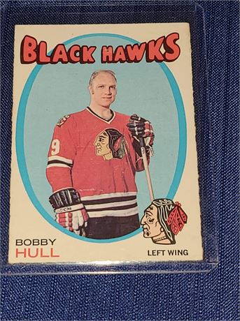 1971 BOBBY HULL CARD