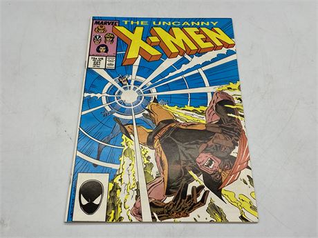 THE UNCANNY X-MEN #221 / 1ST APPEARANCE MISTER SINISTER