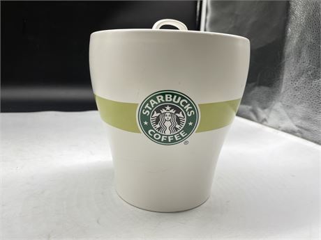 STARBUCKS COFFEE CANISTER 7”x7”