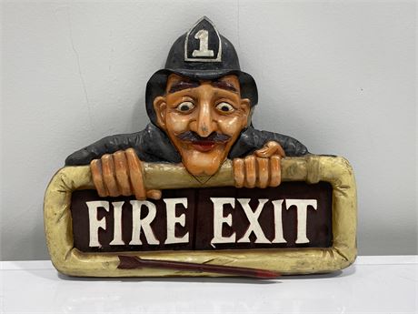 FIRE EXIT SIGN (14”)