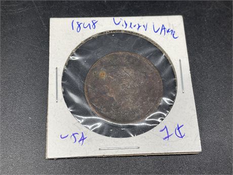 1848 UNITED STATES PENNY