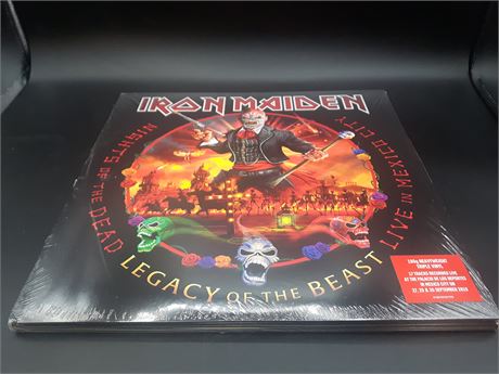 SEALED - IRON MAIDEN - LEGACY OF THE BEAST - HEAVYWEIGHT TRIPLE DISC