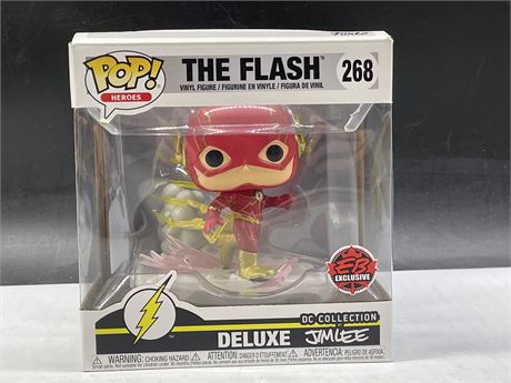 DC COLLECTION BY JIM LEE THE FLASH DELUXE FUNKO POP EB EXCLUSIVE