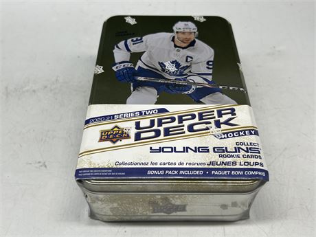 SEALED 2020/21 UPPERDECK YOUNG GUNS SERIES 2 NHL BOX