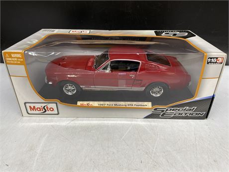 MAISTO 67 MUSTANG FASTBACK SPECIAL EDITION