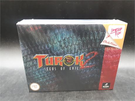 SEALED - TUROK 2 - COLLECTORS EDITION - PS4