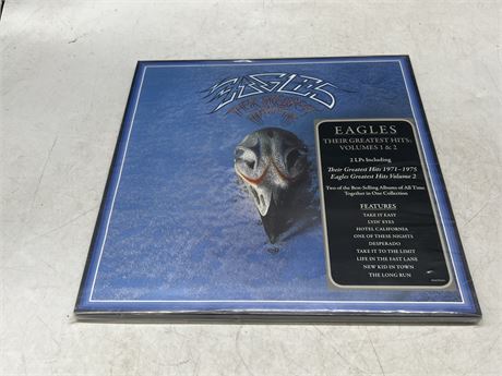 SEALED - EAGLES - GREATEST HITS VOL 1 & 2 (2LP)