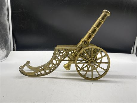 BRASS CANNON 14”x10”