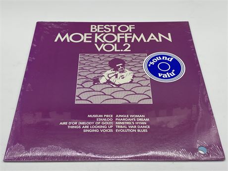 SEALED OLD STOCK BEST OF MOE KOFFMAN - VOL.2
