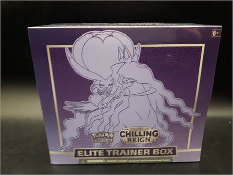 SEALED - POKEMON CHILLING REIGN ELITE TRAINER BOX