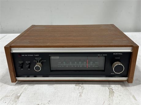 ELECTRA ST-7700 STEREO TUNER - WORKS