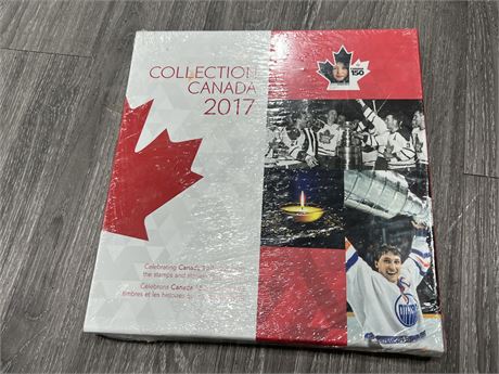 SEALED COLLECTION CANADA 2017 STAMP BOOK
