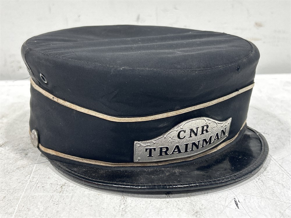 Urban Auctions - VINTAGE CNR TRAINMAN HAT