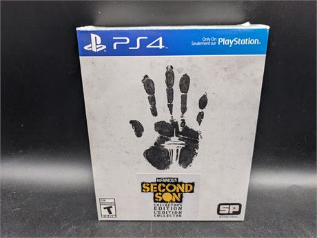 INFAMOUS SECOND SON - COLLECTORS EDITION - PS4