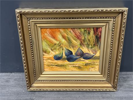 ORIGINAL SIGNED PAINTING BY H.BARBINI (17”x15”)