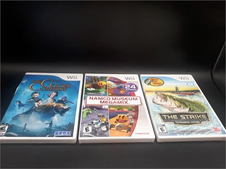 SEALED - COLLECTION OF WII GAMES