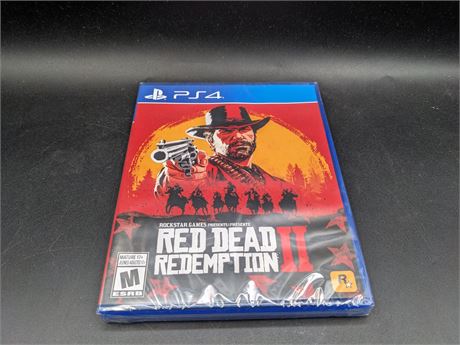 SEALED - RED DEAD REDEMPTION 2 - PS4