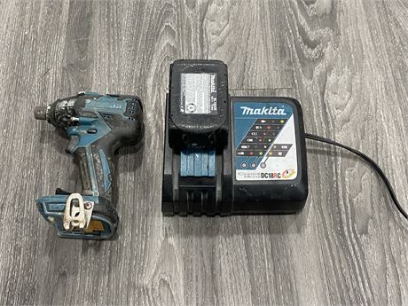 MAKITA DRILL WITH BATTERY & CHARGER (UNTESTED)
