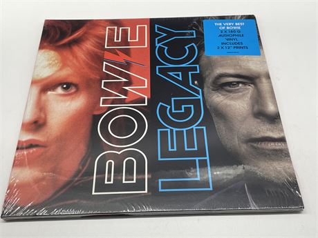 SEALED DAVID BOWIE - LEGACY 2 LP