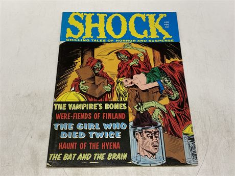SHOCK CHILLING TALES OF HORROR AND SUSPENSE VOL. 2 #6 (1971)