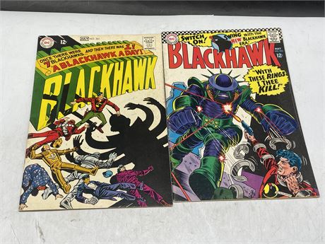 2 BLACKHAWK COMICS #241 & #232