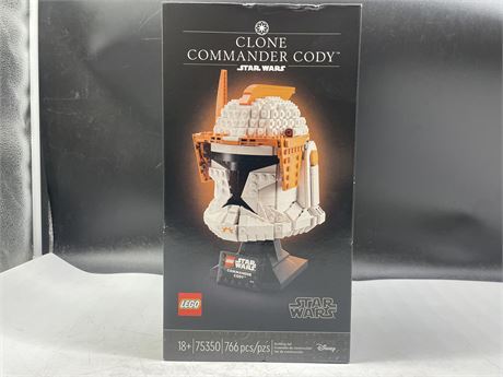 FACTORY SEALED LEGO STAR WARS CLONE COMMANDER CODY 75350