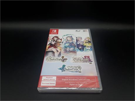 SEALED - ATELIER MYSTERIOUS TRILOGY DELUXE PACK - NINTENDO SWITCH