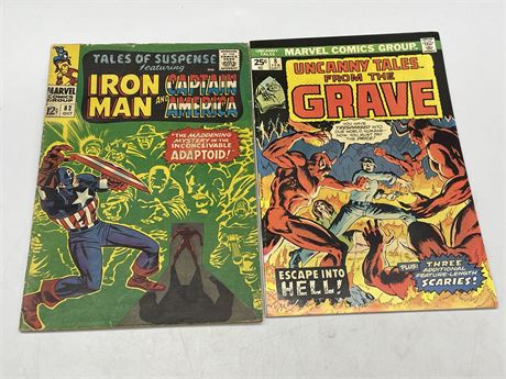 TALES OF SUSPENSE #82 & UNCANNY TALES FROM THE GRAVE #8