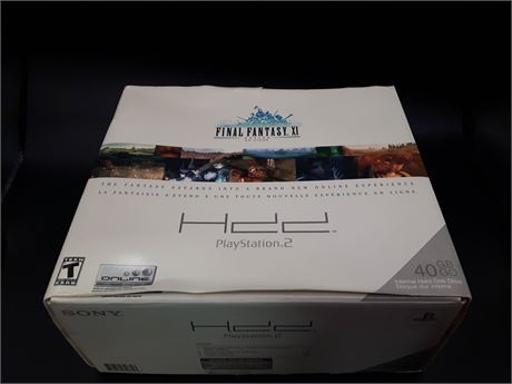 FINAL FANTASY XI BUNDLE WITH NETWORK ADAPTER - PS2