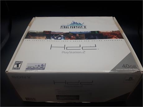 FINAL FANTASY WITH NETWORK ADAPTER - PS2 - CIB
