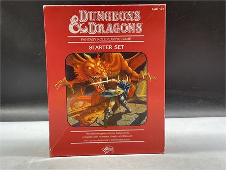 DUNGEONS AND DRAGONS 4TH EDITION STARTER SET (MISSING DICE)