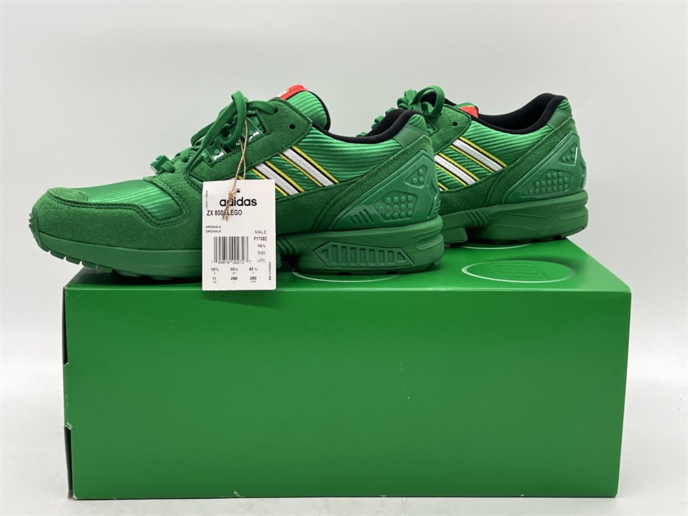 ここ Urban Auctions - ADIDAS ZX 8000 LEGO SHOES IN BOX - SIZE 11