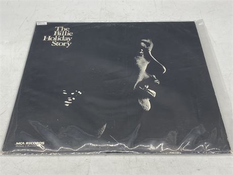 THE BILLIE HOLIDAY STORY 2LP - VG+