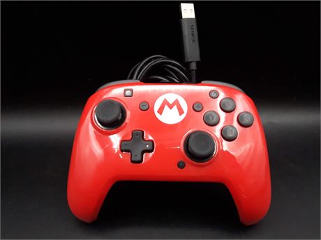 SUPER MARIO EDITION WIRED CONTROLLER - SWITCH