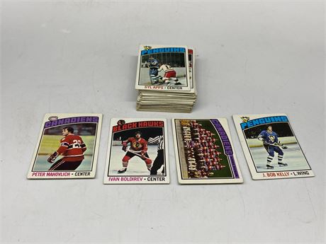50+ 1976 NHL CARDS