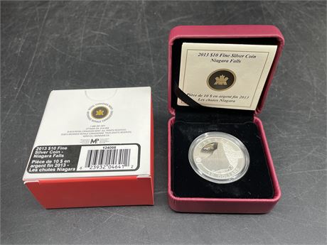 13’ $10 ROYAL CANADIAN MINT FINE SILVER COIN