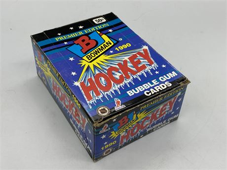 BOX OF NEW 1990S BOWMAN WAX PACKS