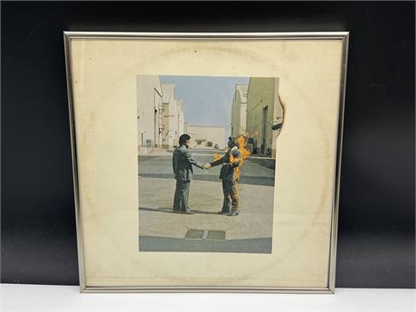 PINK FLOYD - FRAMED LP ONLY - WISH YOU WERE HERE -