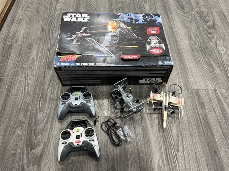 STAR WARS DRONE SET - UNTESTED. AS IS