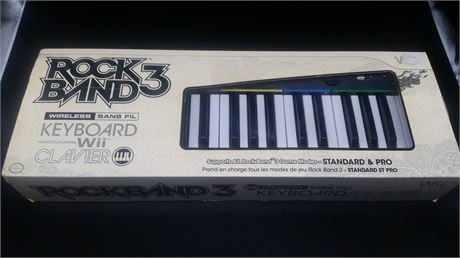 ROCK BAND 3 KEYBOARD (WII) EXCELLENT CONDITION