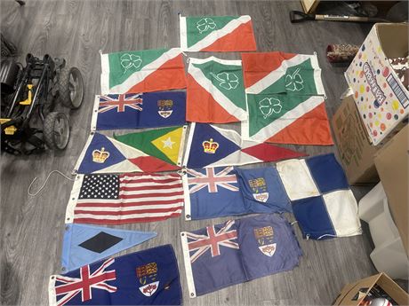 VINTAGE NAUTICAL FLAGS