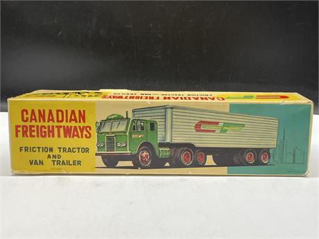 IN BOX CANADIAN FREIGHTWAYS FRICTION TRACTOR