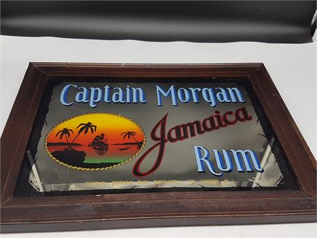 CAPTAIN MORGAN JAMAICAN RUM SIGN 20"X15"