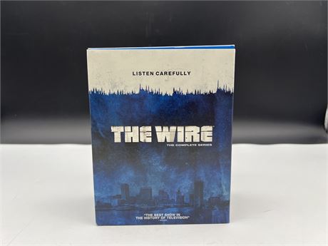 THE WIRE COMPLETE SERIES BLU RAY BOX SET