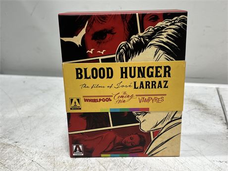 BLOOD HUNGER THE FILMS OF JOSE LARRAZ DVD SET - HIGH VALUE
