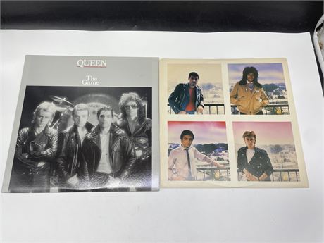 QUEEN - THE GAME W/ ORIGINAL INNER SLEEVE - EXCELLENT (E)