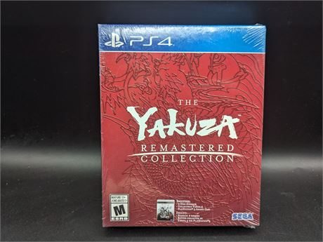 SEALED - YAKUZA REMASTERED COLLECTION - PS4