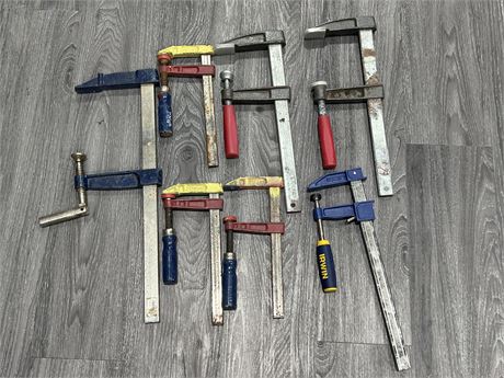 7 MISC CLAMPS